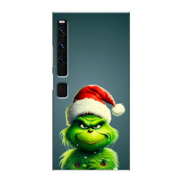Пластиковый чехол на Huawei Mate Xs 2 с принтом Новый год
