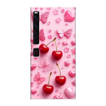 Пластиковый чехол на Huawei Mate Xs 2 с принтом для девочек