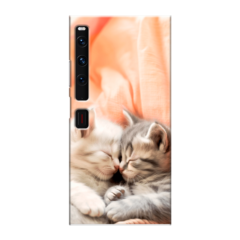 Пластиковый чехол на Huawei Mate Xs 2 с принтом Котята Пластиковый чехол на Huawei Mate Xs 2 с принтом Котята