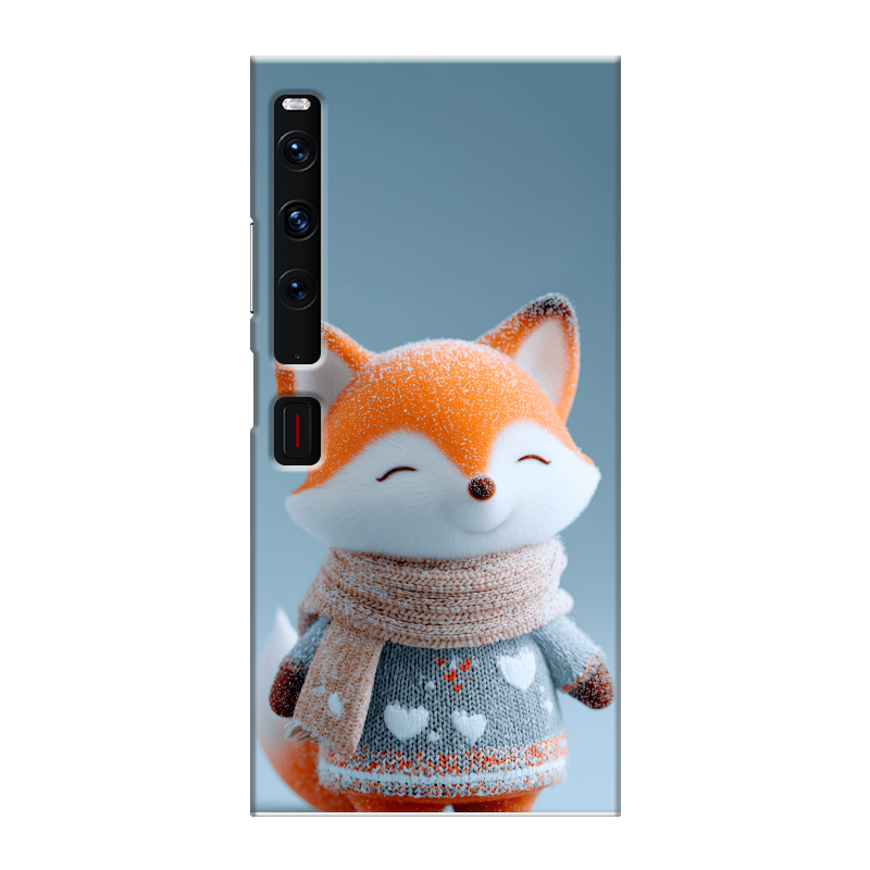 Пластиковый чехол на Huawei Mate Xs 2 с принтом Лиса Пластиковый чехол на Huawei Mate Xs 2 с принтом Лиса