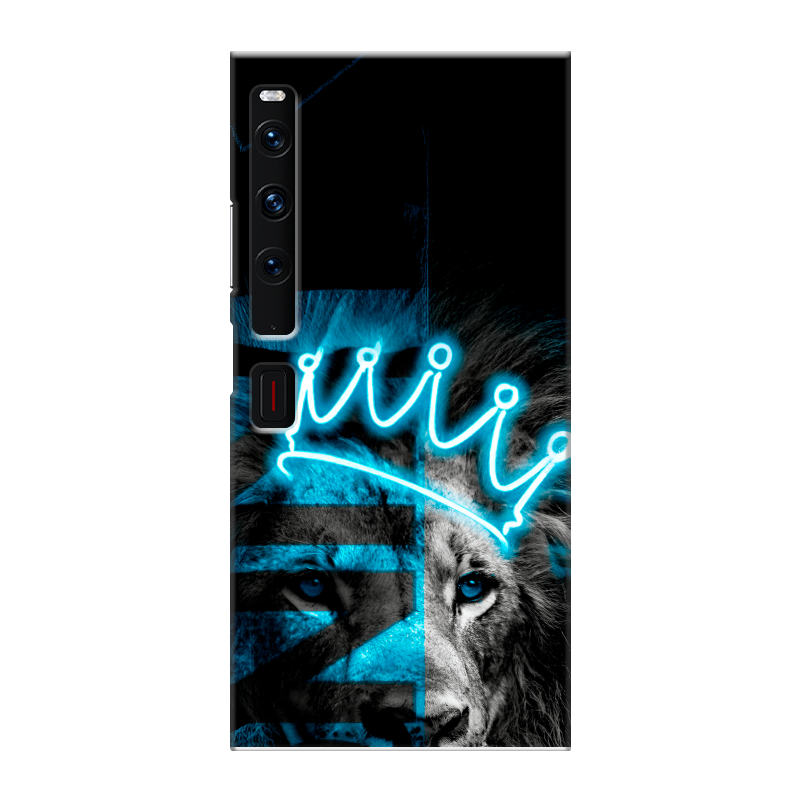 Пластиковый чехол на Huawei Mate Xs 2 с принтом Король лев Пластиковый чехол на Huawei Mate Xs 2 с принтом Король лев