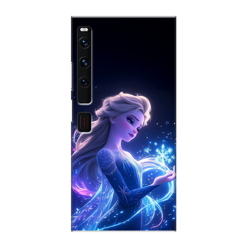 Пластиковый чехол на Huawei Mate Xs 2 с принтом Холодное сердце Frozen Пластиковый чехол на Huawei Mate Xs 2 с принтом Холодное сердце Frozen