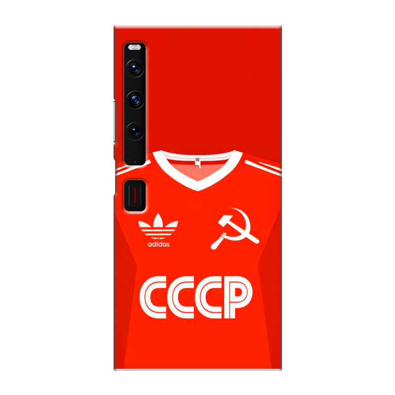 Пластиковый чехол на Huawei Mate Xs 2 с принтом Флаг Герб СССР Пластиковый чехол на Huawei Mate Xs 2 с принтом Флаг Герб СССР
