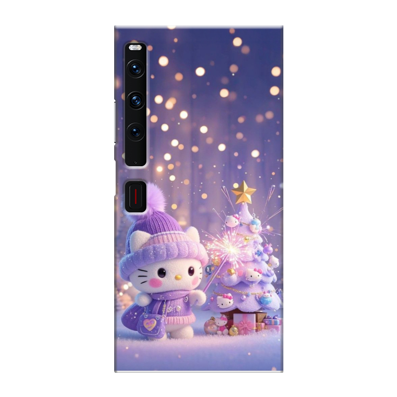 Пластиковый чехол на Huawei Mate Xs 2 с принтом Новый год Пластиковый чехол на Huawei Mate Xs 2 с принтом Новый год