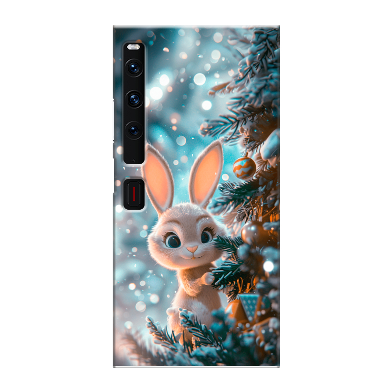 Пластиковый чехол на Huawei Mate Xs 2 с принтом Новый год Пластиковый чехол на Huawei Mate Xs 2 с принтом Новый год