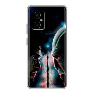Силиконовый чехол на Xiaomi Poco M4 5G с принтом Гарри Поттер Harry Potter