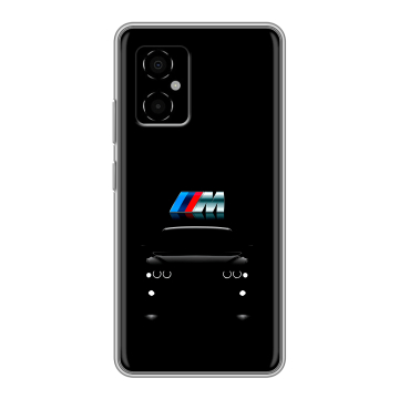 Силиконовый чехол на Xiaomi Poco M4 5G с принтом БМВ BMW Силиконовый чехол на Xiaomi Poco M4 5G с принтом БМВ BMW
