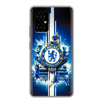 Силиконовый чехол на Xiaomi Poco M4 5G с принтом Chelsea Челси