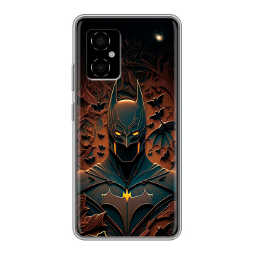 Силиконовый чехол на Xiaomi Poco M4 5G с принтом Batman Бэтмен
