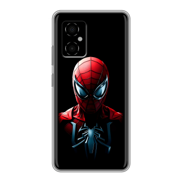 Силиконовый чехол на Xiaomi Poco M4 5G с принтом Spiderman Человек паук Силиконовый чехол на Xiaomi Poco M4 5G с принтом Spiderman Человек паук