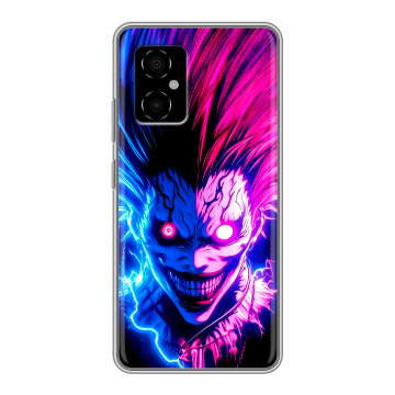 Силиконовый чехол на Xiaomi Poco M4 5G с принтом Death note Тетрадь смерти