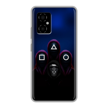 Силиконовый чехол на Xiaomi Poco M4 5G с принтом Игра Кальмара