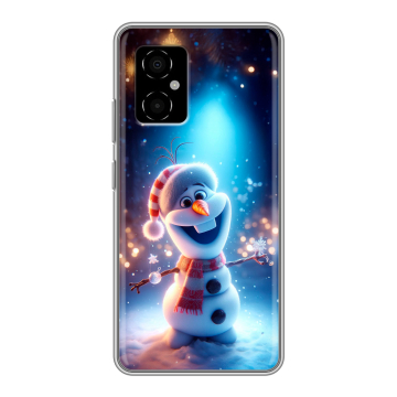 Силиконовый чехол на Xiaomi Poco M4 5G с принтом Новый год