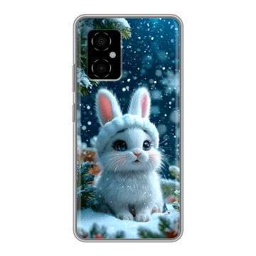Силиконовый чехол на Xiaomi Poco M4 5G с принтом Новый год
