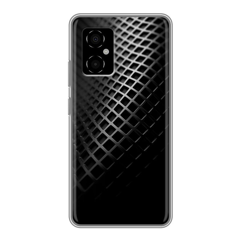 Силиконовый противоударный чехол на Xiaomi Poco M4 5G с принтом Текстура металла Силиконовый противоударный чехол на Xiaomi Poco M4 5G с принтом Текстура металла