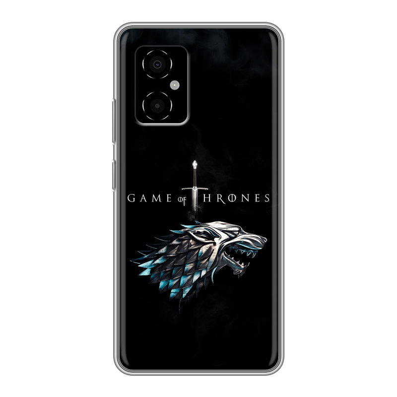 Силиконовый противоударный чехол на Xiaomi Poco M4 5G с принтом Игра Престолов Game Thrones Силиконовый противоударный чехол на Xiaomi Poco M4 5G с принтом Игра Престолов Game Thrones
