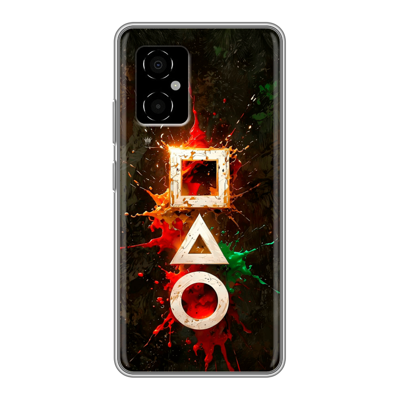 Силиконовый чехол на Xiaomi Poco M4 5G с принтом Squid Game Игра кальмара Силиконовый чехол на Xiaomi Poco M4 5G с принтом Squid Game Игра кальмара