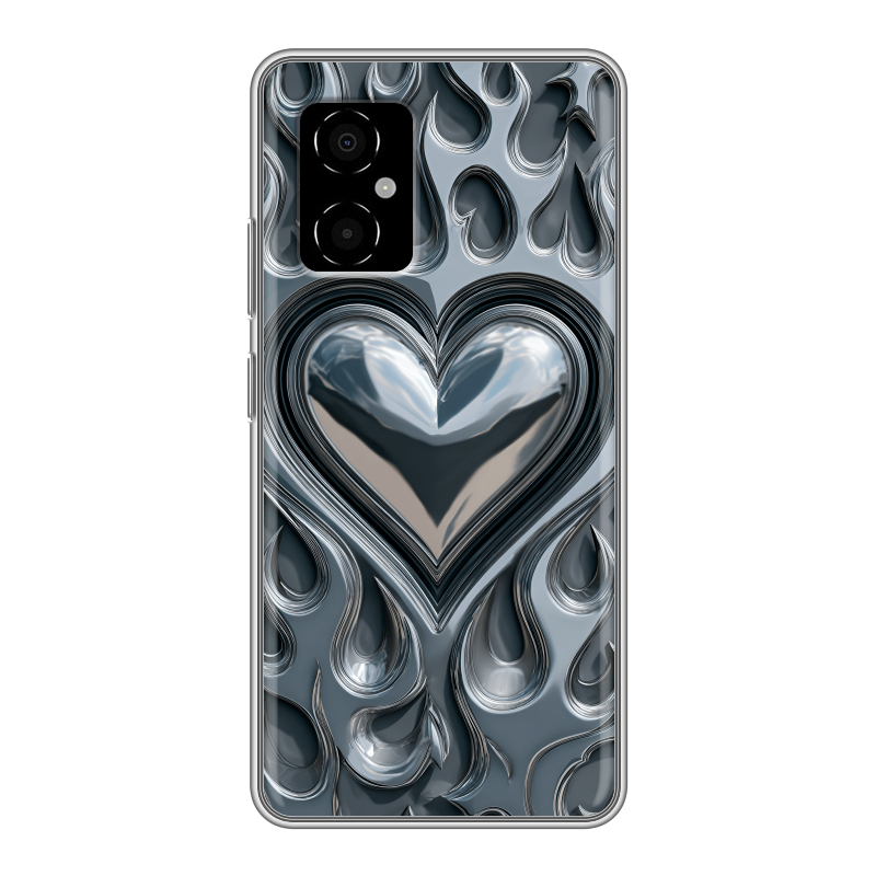 Силиконовый чехол на Xiaomi Poco M4 5G с принтом Y2K Силиконовый чехол на Xiaomi Poco M4 5G с принтом Y2K