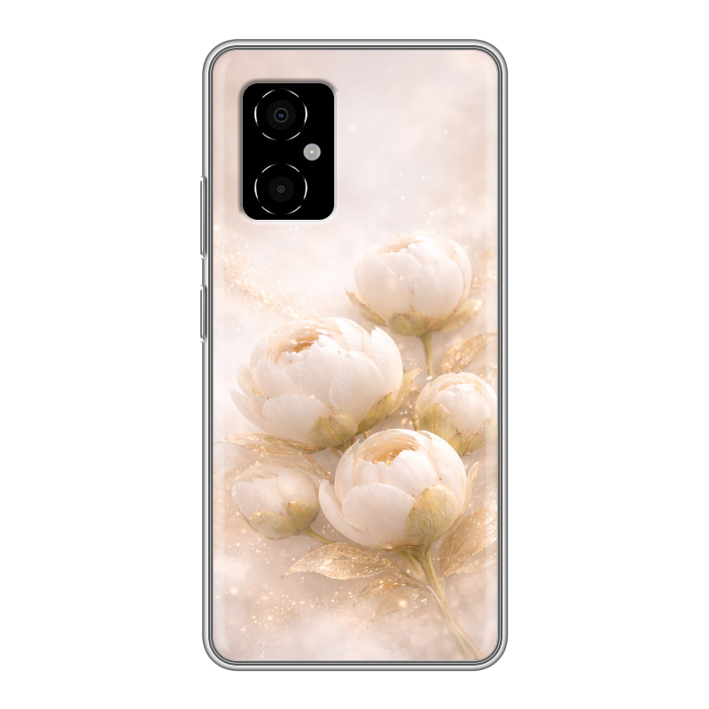 Силиконовый противоударный чехол на Xiaomi Poco M4 5G с принтом женский Силиконовый противоударный чехол на Xiaomi Poco M4 5G с принтом женский