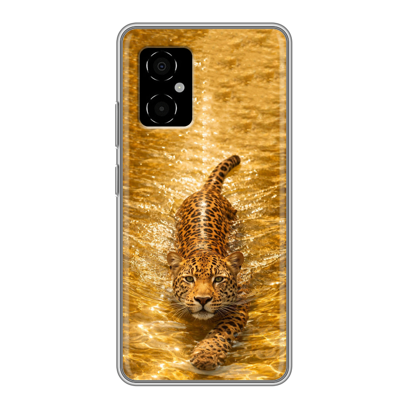 Силиконовый противоударный чехол на Xiaomi Poco M4 5G с принтом женский Силиконовый противоударный чехол на Xiaomi Poco M4 5G с принтом женский