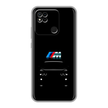 Силиконовый чехол на Xiaomi Redmi 10A с принтом БМВ BMW Силиконовый чехол на Xiaomi Redmi 10A с принтом БМВ BMW