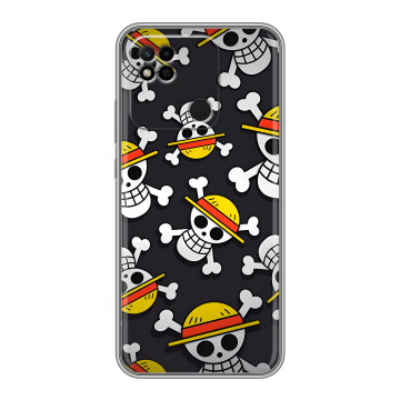 Силиконовый чехол на Xiaomi Redmi 10A с принтом One Piece Ван Пис Силиконовый чехол на Xiaomi Redmi 10A с принтом One Piece Ван Пис