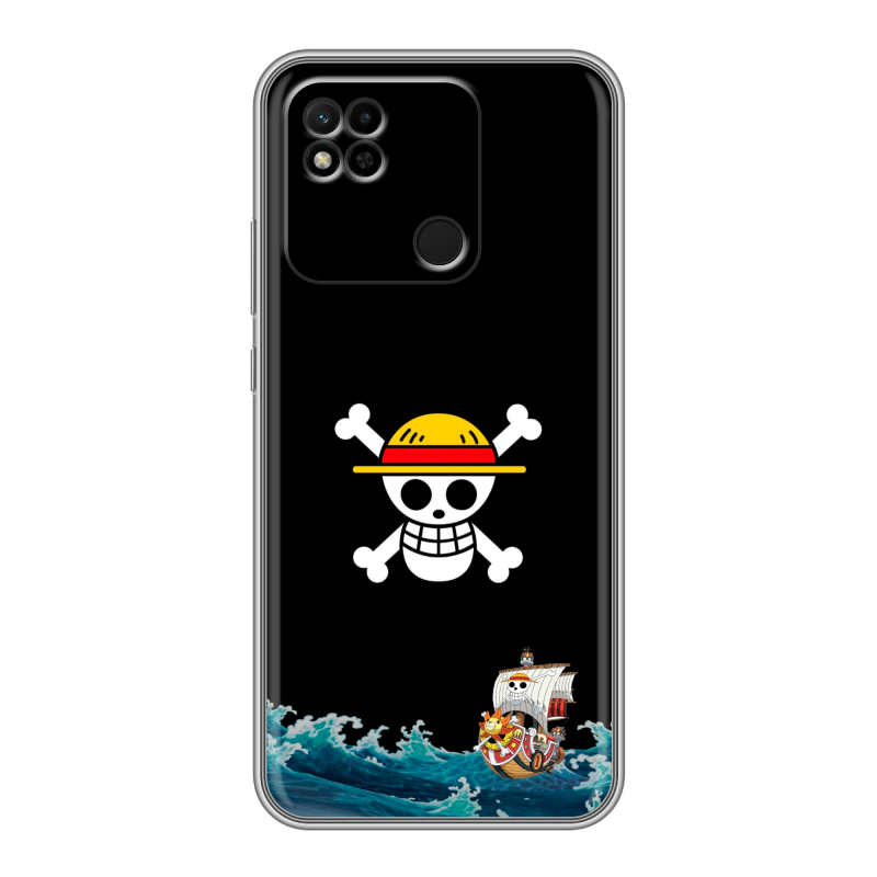 Силиконовый чехол на Xiaomi Redmi 10A с принтом One Piece Ван Пис Силиконовый чехол на Xiaomi Redmi 10A с принтом One Piece Ван Пис