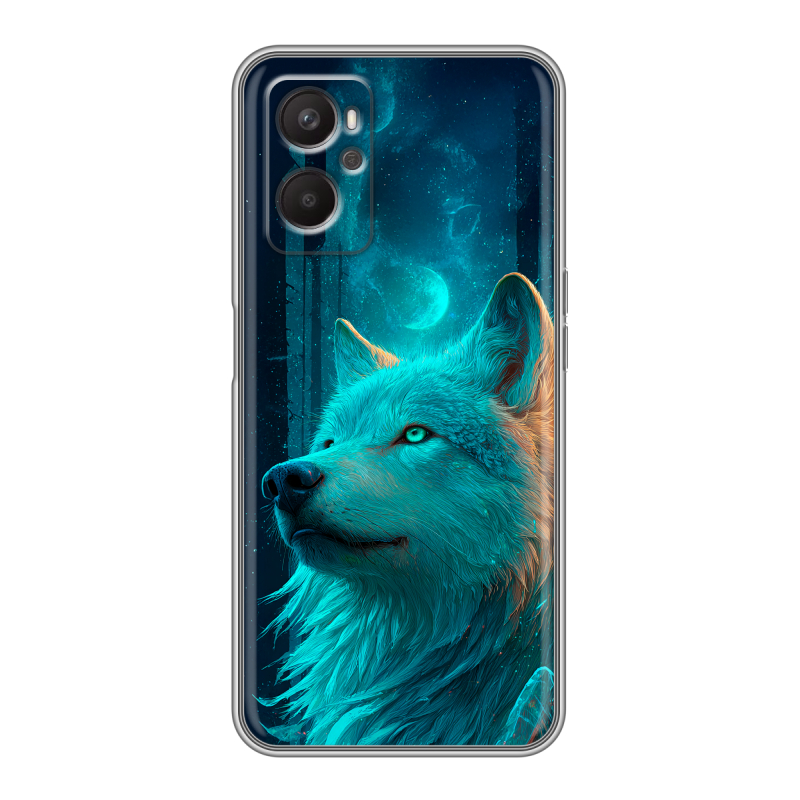 Силиконовый чехол на OPPO A96 с принтом бабочки саккура Силиконовый чехол на OPPO A96 с принтом бабочки саккура