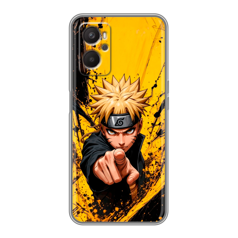 Силиконовый чехол на OPPO A96 с принтом Naruto Наруто Силиконовый чехол на OPPO A96 с принтом Naruto Наруто