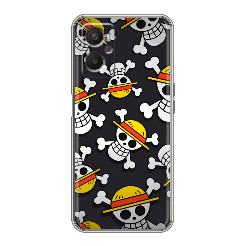 Силиконовый чехол на OPPO A96 с принтом One Piece Ван Пис Силиконовый чехол на OPPO A96 с принтом One Piece Ван Пис