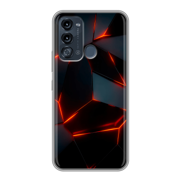 Силиконовый чехол на Itel Vision 3 с принтом Яркие абстракции Силиконовый чехол на Itel Vision 3 с принтом Яркие абстракции
