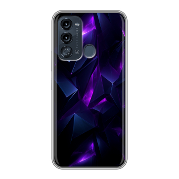 Силиконовый чехол на Itel Vision 3 с принтом Абстракиция