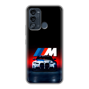 Силиконовый чехол на Itel Vision 3 с принтом БМВ BMW Силиконовый чехол на Itel Vision 3 с принтом БМВ BMW