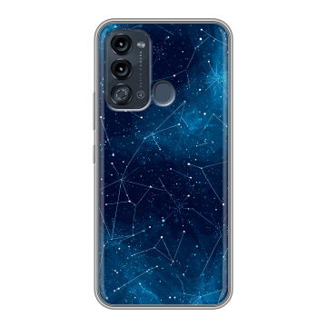 Силиконовый чехол на Itel Vision 3 с принтом Космос звезды Силиконовый чехол на Itel Vision 3 с принтом Космос звезды