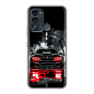 Силиконовый чехол на Itel Vision 3 с принтом BMW БМВ Силиконовый чехол на Itel Vision 3 с принтом BMW БМВ