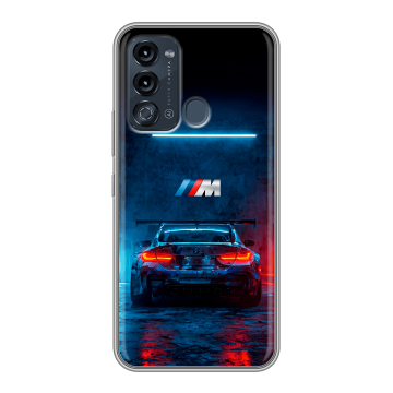 Силиконовый чехол на Itel Vision 3 с принтом BMW БМВ Силиконовый чехол на Itel Vision 3 с принтом BMW БМВ
