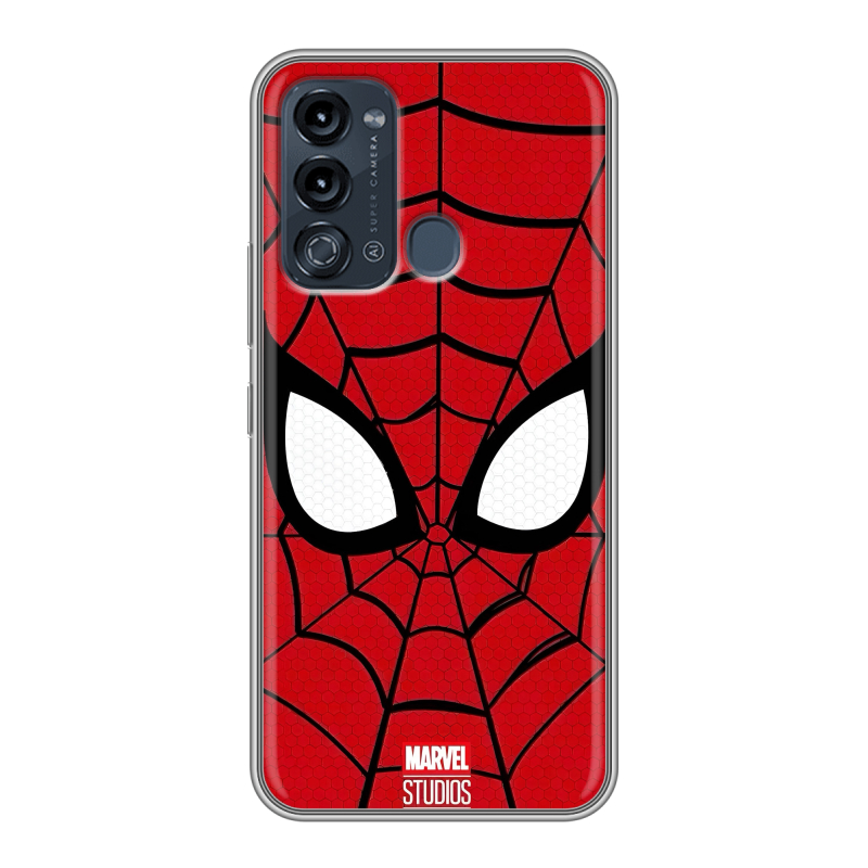 Силиконовый чехол на Itel Vision 3 с принтом человек паук spiderman Силиконовый чехол на Itel Vision 3 с принтом человек паук spiderman