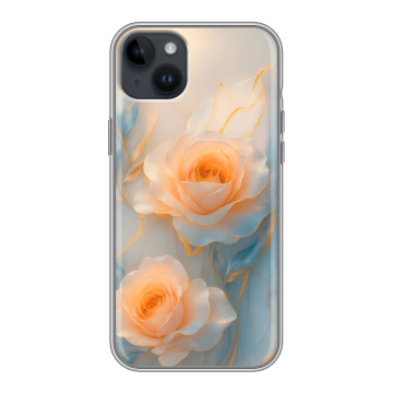Силиконовый чехол на Iphone 14 Plus с принтом Женский