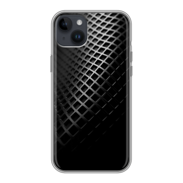 Силиконовый чехол на Iphone 14 Plus с принтом Текстура металла Силиконовый чехол на Iphone 14 Plus с принтом Текстура металла