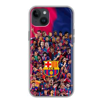 Силиконовый чехол на Iphone 14 Plus с принтом Барселона Barcelona Силиконовый чехол на Iphone 14 Plus с принтом Барселона Barcelona