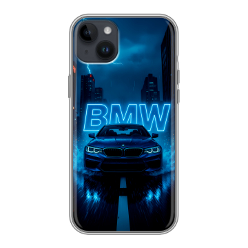 Силиконовый чехол на Iphone 14 Plus с принтом BMW БМВ Силиконовый чехол на Iphone 14 Plus с принтом BMW БМВ