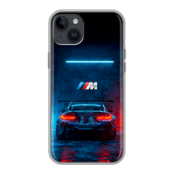 Силиконовый чехол на Iphone 14 Plus с принтом BMW БМВ Силиконовый чехол на Iphone 14 Plus с принтом BMW БМВ