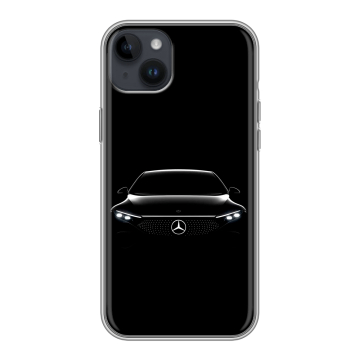Силиконовый чехол на Iphone 14 Plus с принтом Mercedes Мерседес Силиконовый чехол на Iphone 14 Plus с принтом Mercedes Мерседес