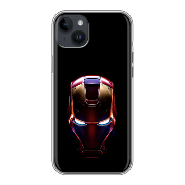 Силиконовый чехол на Iphone 14 Plus с принтом IronMan Железный человек Силиконовый чехол на Iphone 14 Plus с принтом IronMan Железный человек