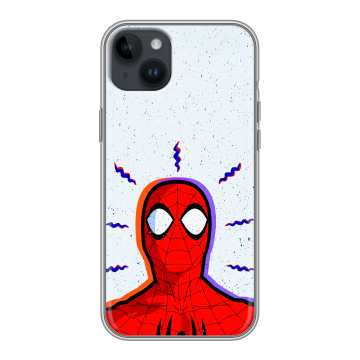 Силиконовый чехол на Iphone 14 Plus с принтом Spiderman Человек паук Силиконовый чехол на Iphone 14 Plus с принтом Spiderman Человек паук