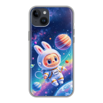 Силиконовый чехол на Iphone 14 Plus с принтом Labubu Лабубу Силиконовый чехол на Iphone 14 Plus с принтом Labubu Лабубу