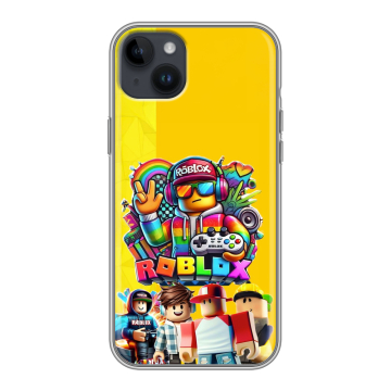 Силиконовый чехол на Iphone 14 Plus с принтом Roblox Роблокс Силиконовый чехол на Iphone 14 Plus с принтом Roblox Роблокс