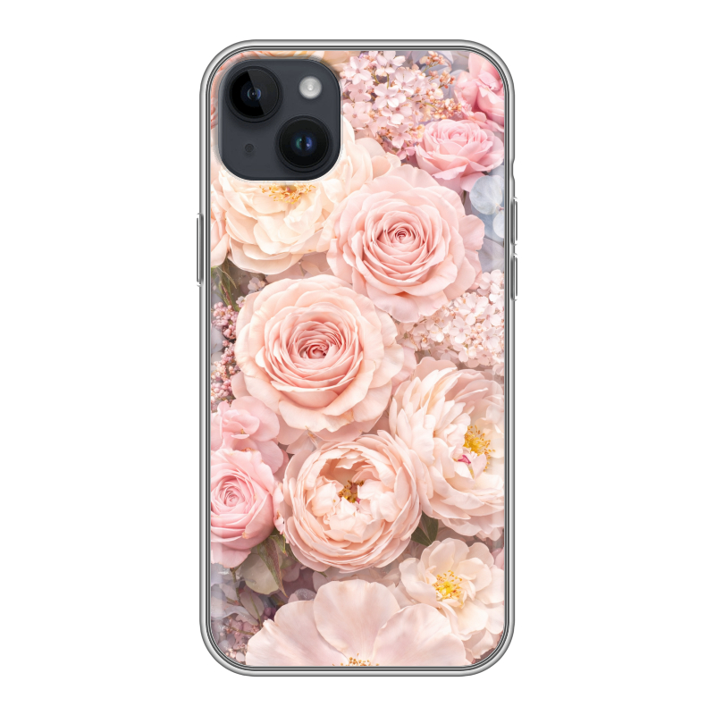 Силиконовый чехол на Iphone 14 Plus с принтом женский Силиконовый чехол на Iphone 14 Plus с принтом женский