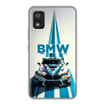 Силиконовый чехол на Itel A17 с принтом БМВ BMW Силиконовый чехол на Itel A17 с принтом БМВ BMW