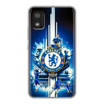 Силиконовый чехол на Itel A17 с принтом Chelsea Челси Силиконовый чехол на Itel A17 с принтом Chelsea Челси